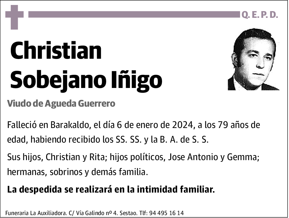 Christian Sobejano Iñigo