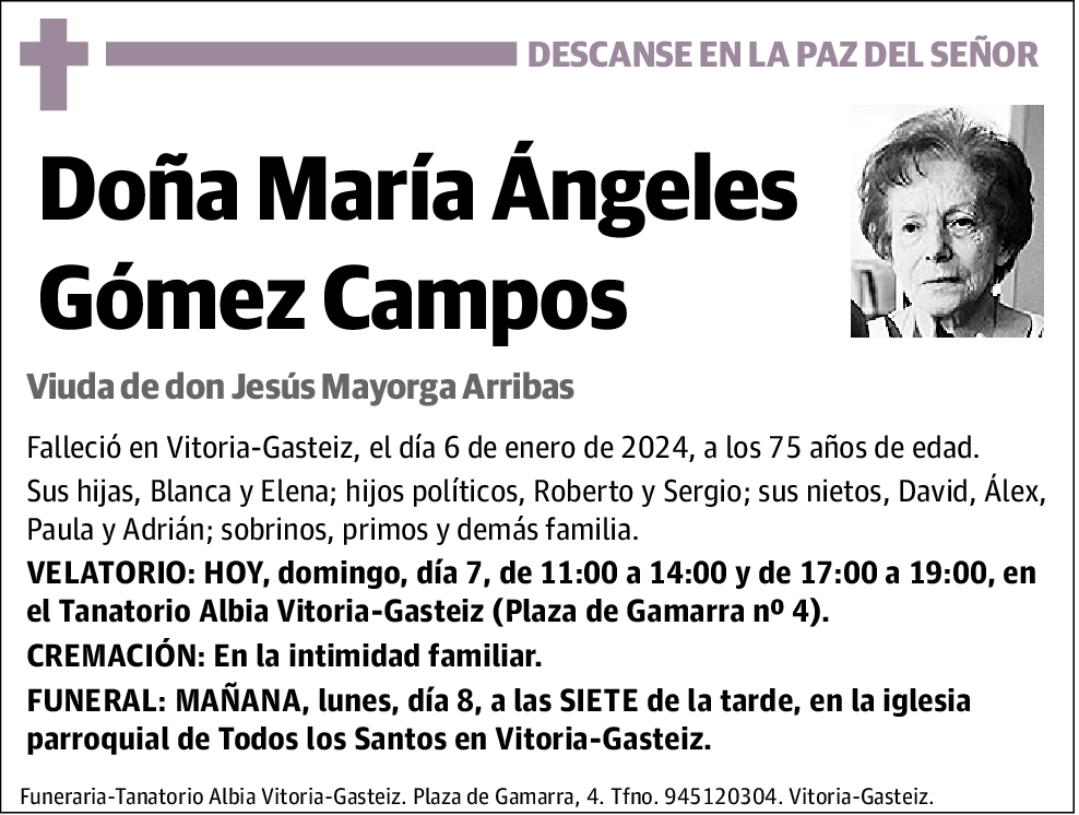 María Ángeles Gómez Campos