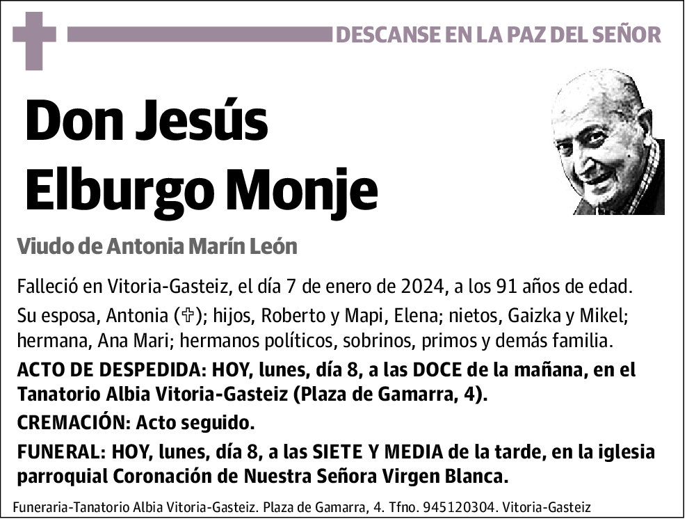 Jesús Elburgo Monje