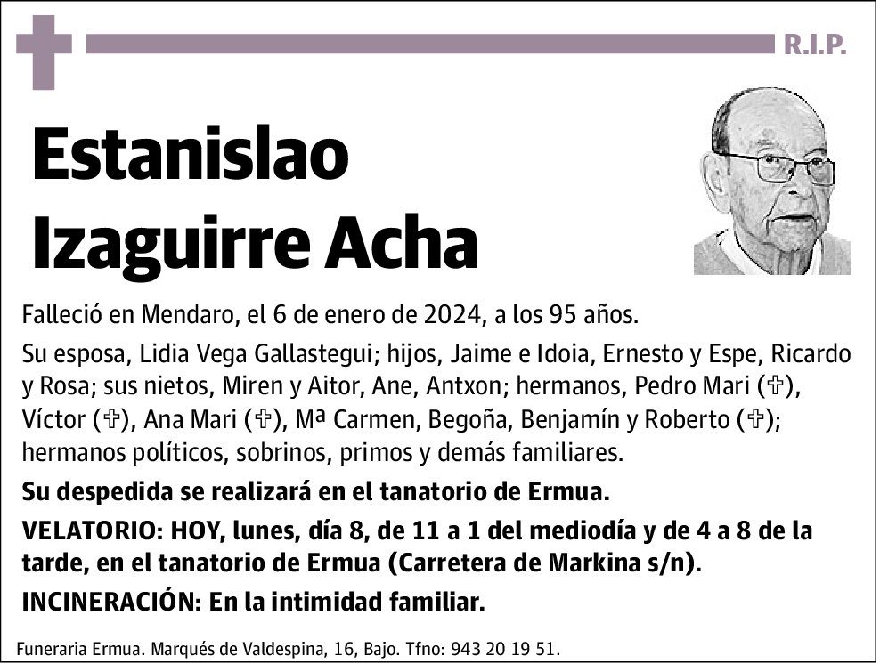 Estanislao Izaguirre Acha