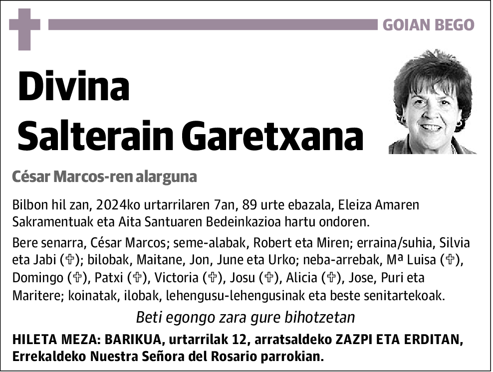 Divina Salterain Garetxana