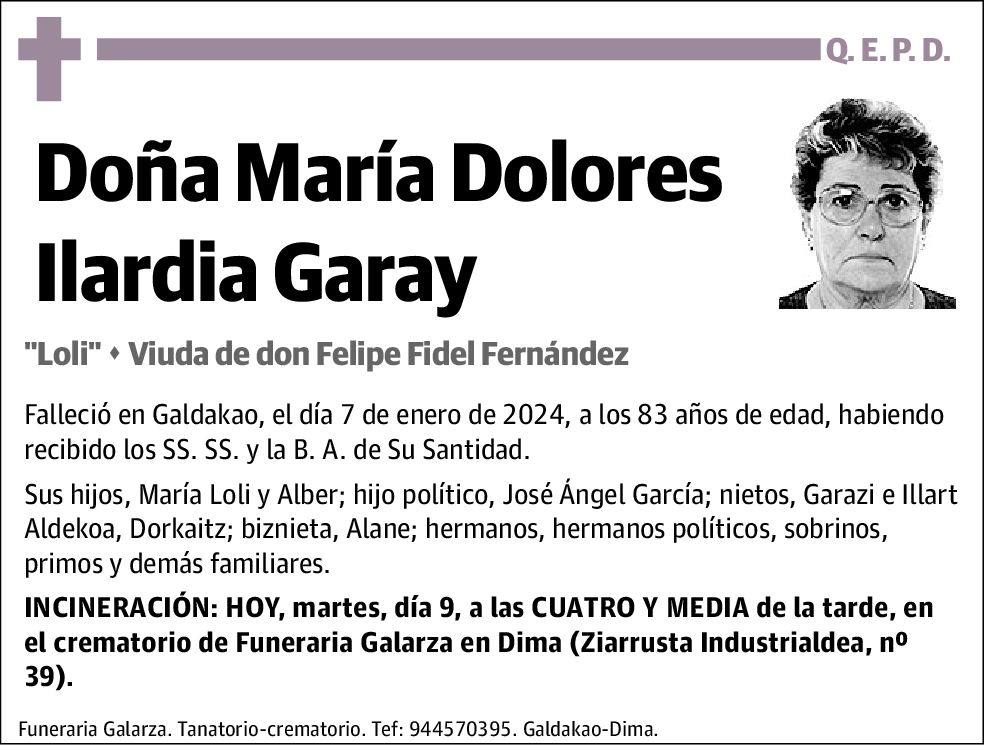 María Dolores Ilardia Garay