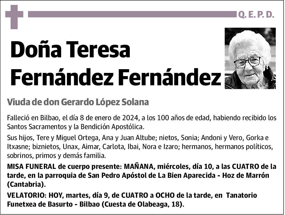 Teresa Fernández Fernández