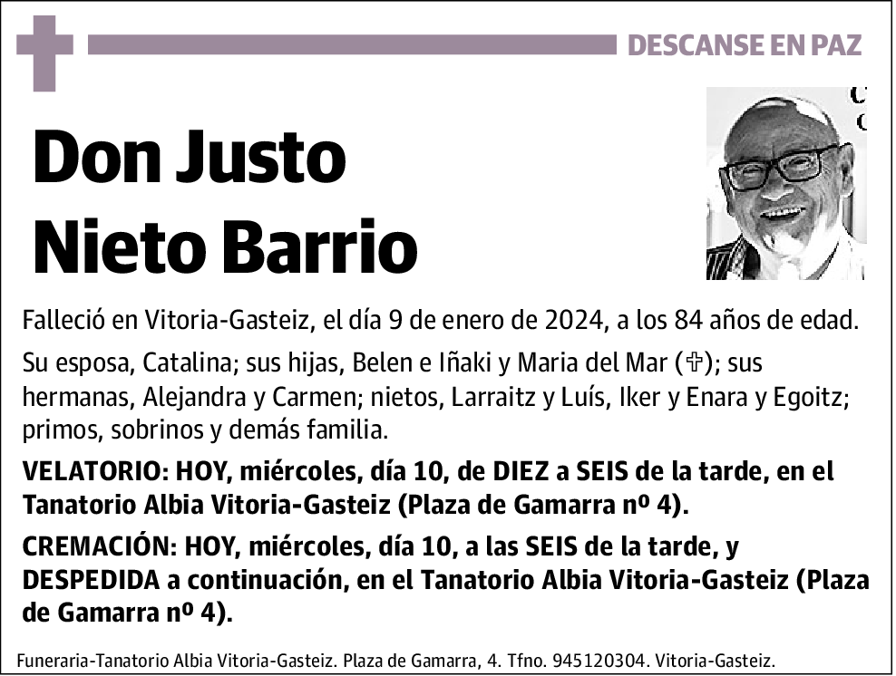 Justo Nieto Barrio
