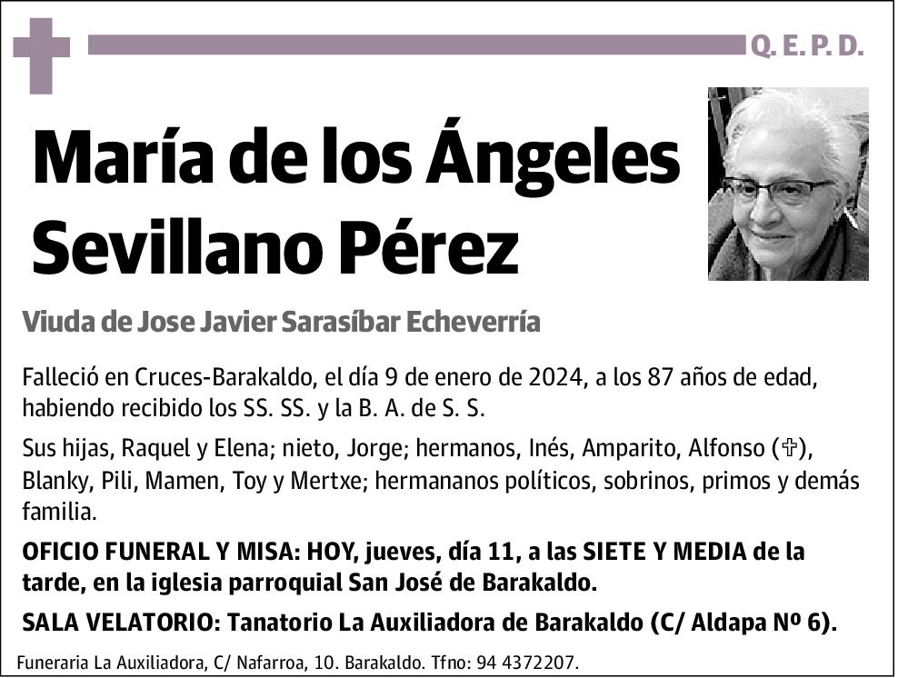 María De Los Ángeles Sevillano Pérez