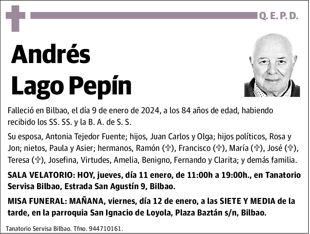 Andrés Lago Pepín