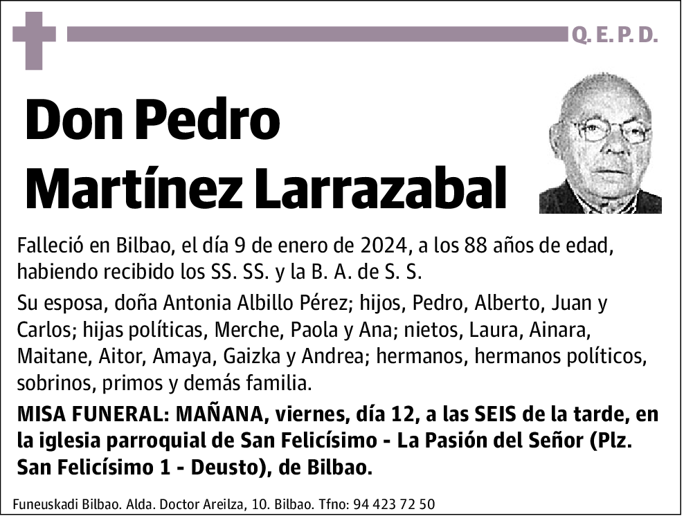 Pedro Martínez Larrazabal