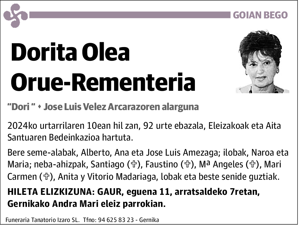 Dorita Olea Orue-Rementeria