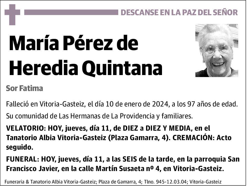María Pérez De Heredia Quintana