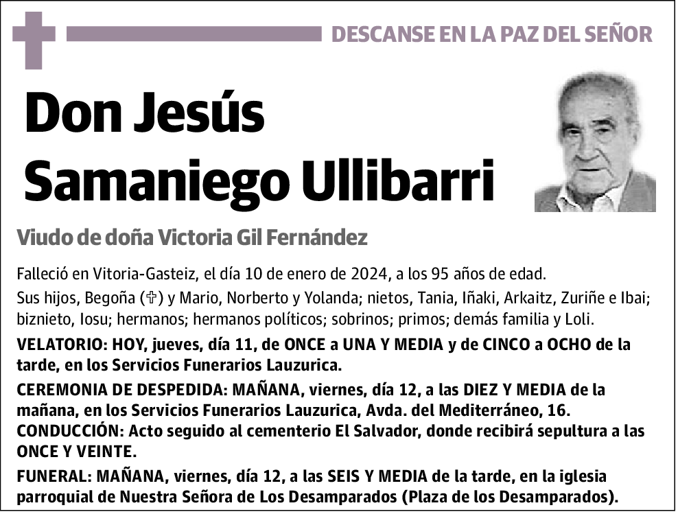 Jesús Samaniego Ullibarri