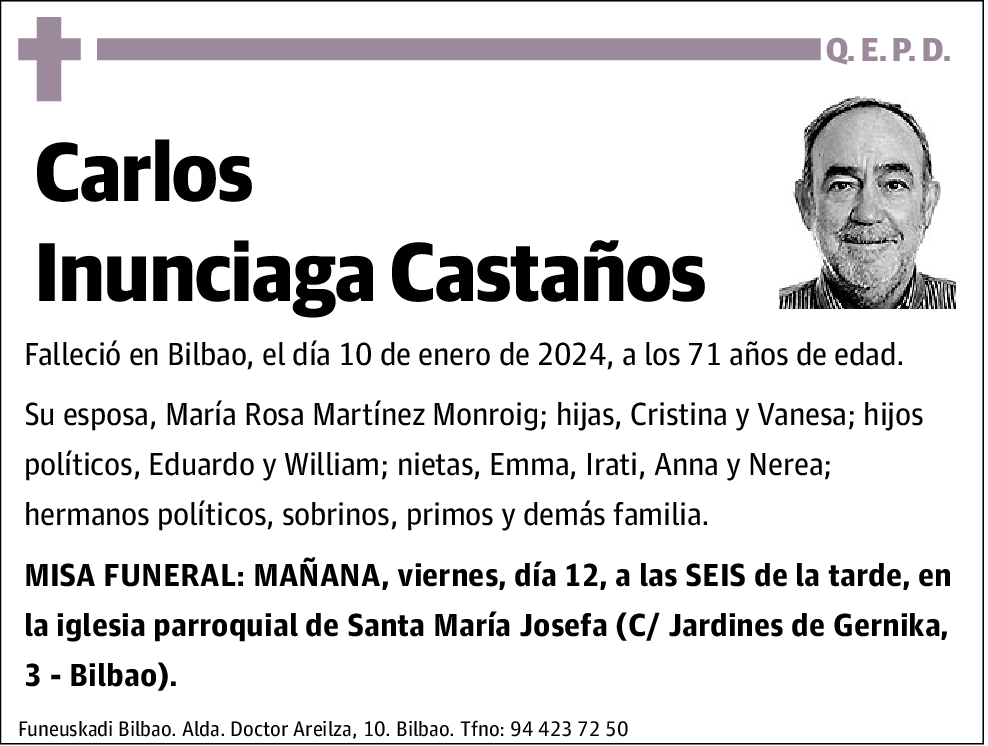 Carlos Inunciaga Castaños