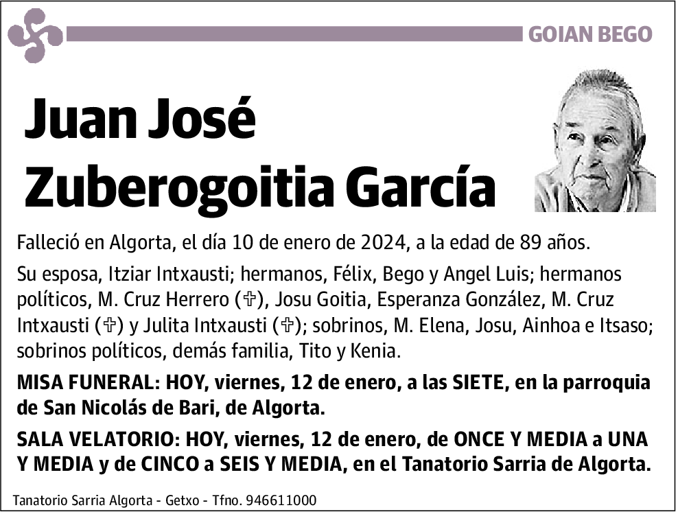 Juan José Zuberogoitia García