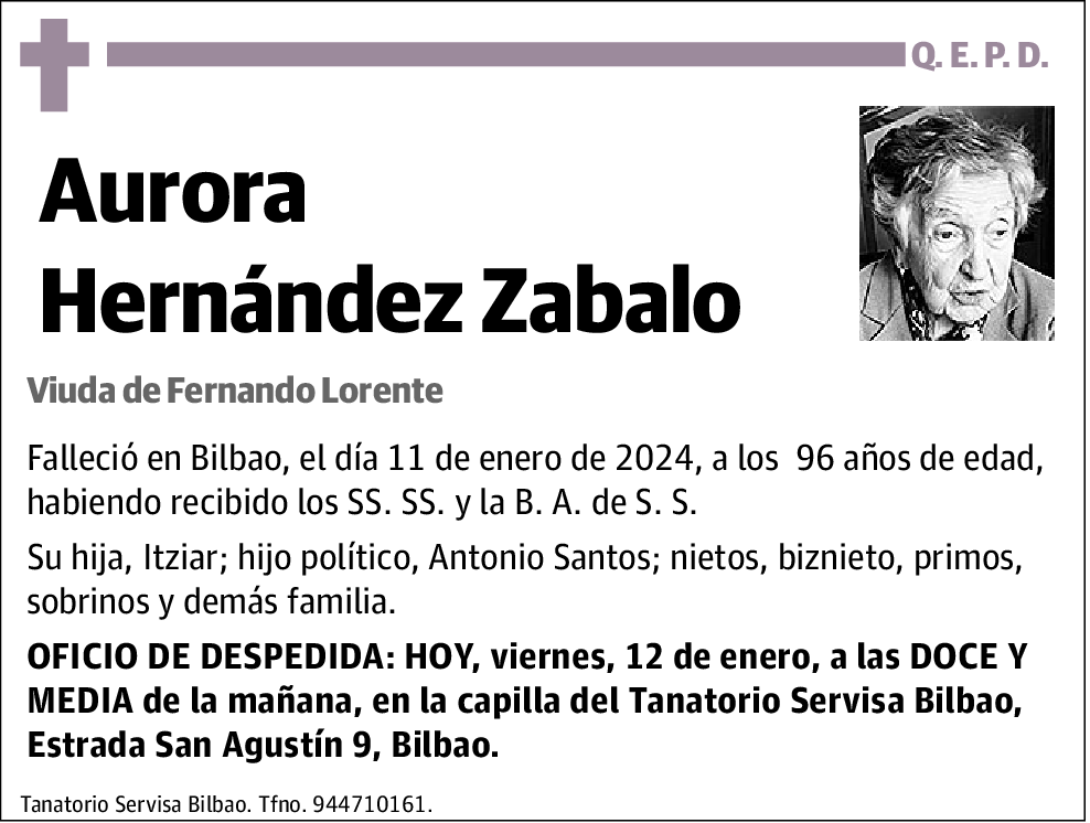 Aurora Hernández Zabalo