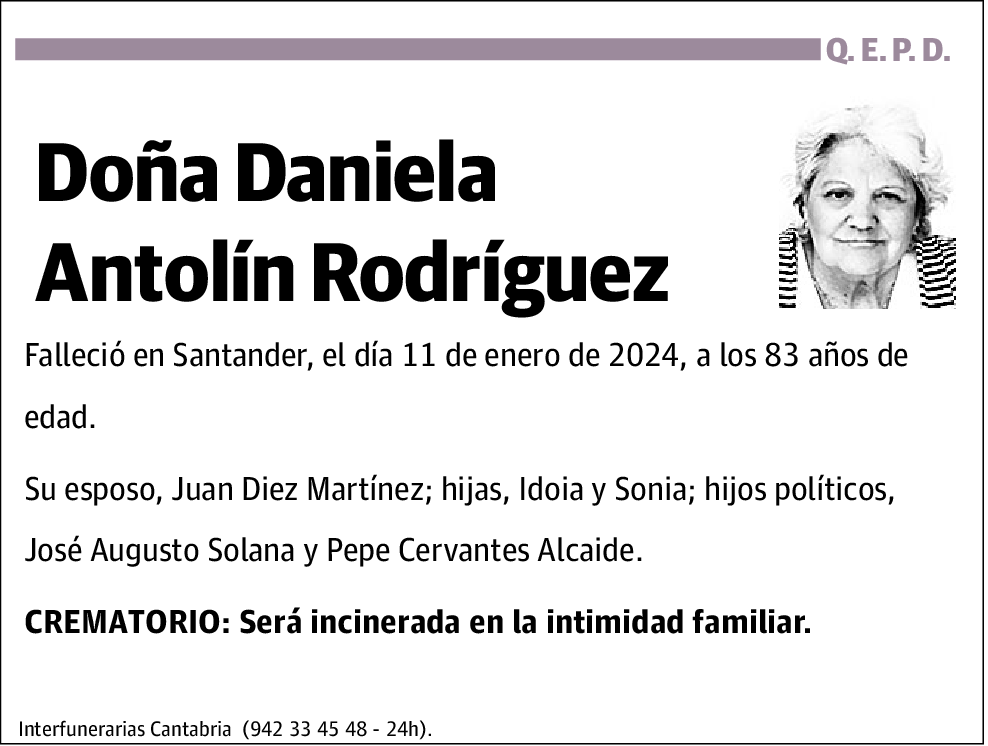 Daniela Antolín Rodríguez