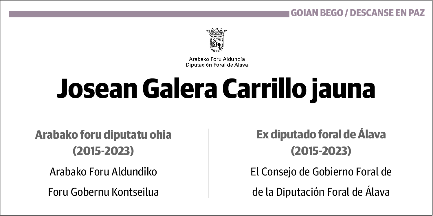Josean Galera Carrillo