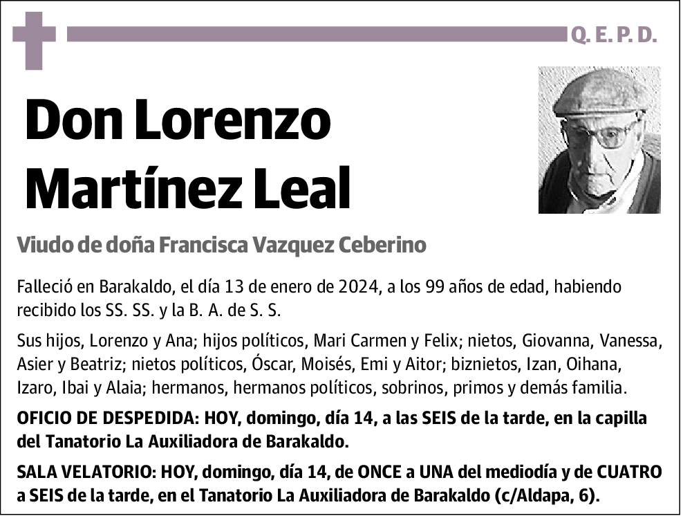 Lorenzo Martinez Leal