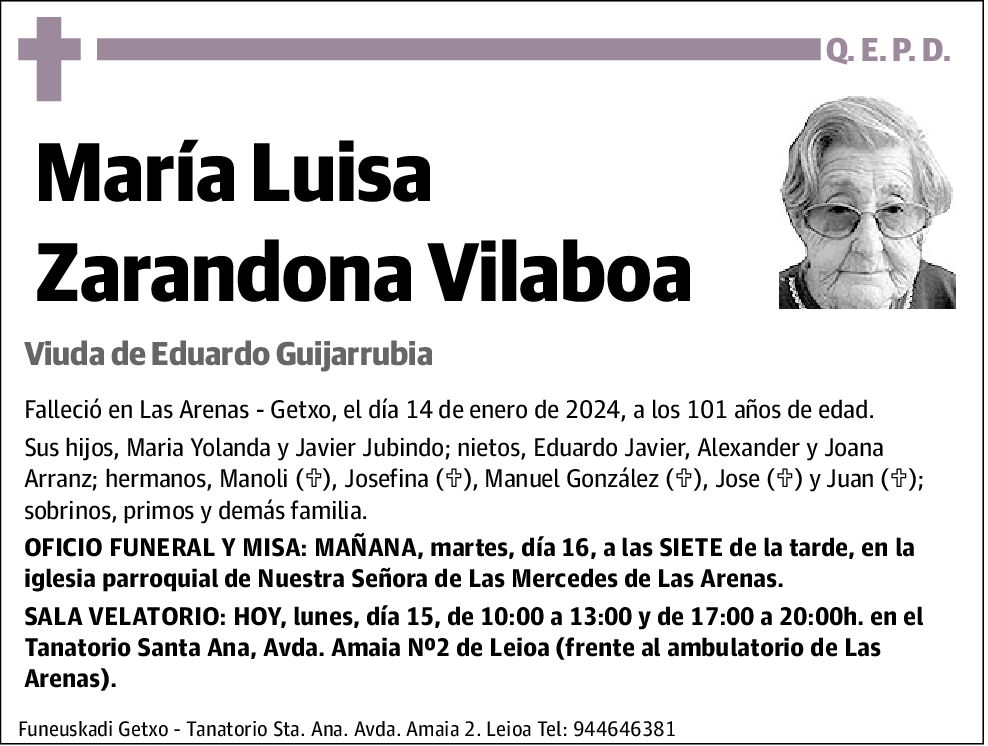 María Luisa Zarandona Vilaboa