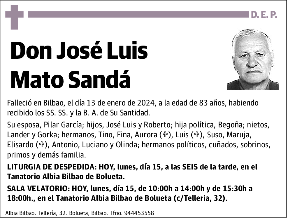 José Luis Mato Sandá