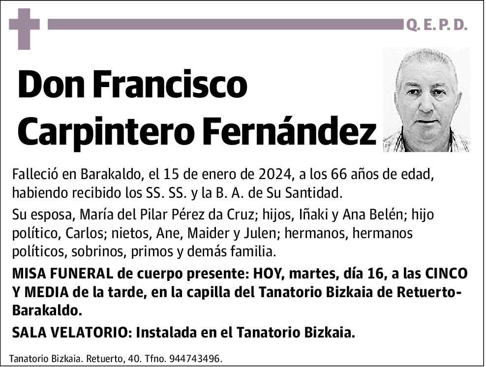 Francisco Carpintero Fernández