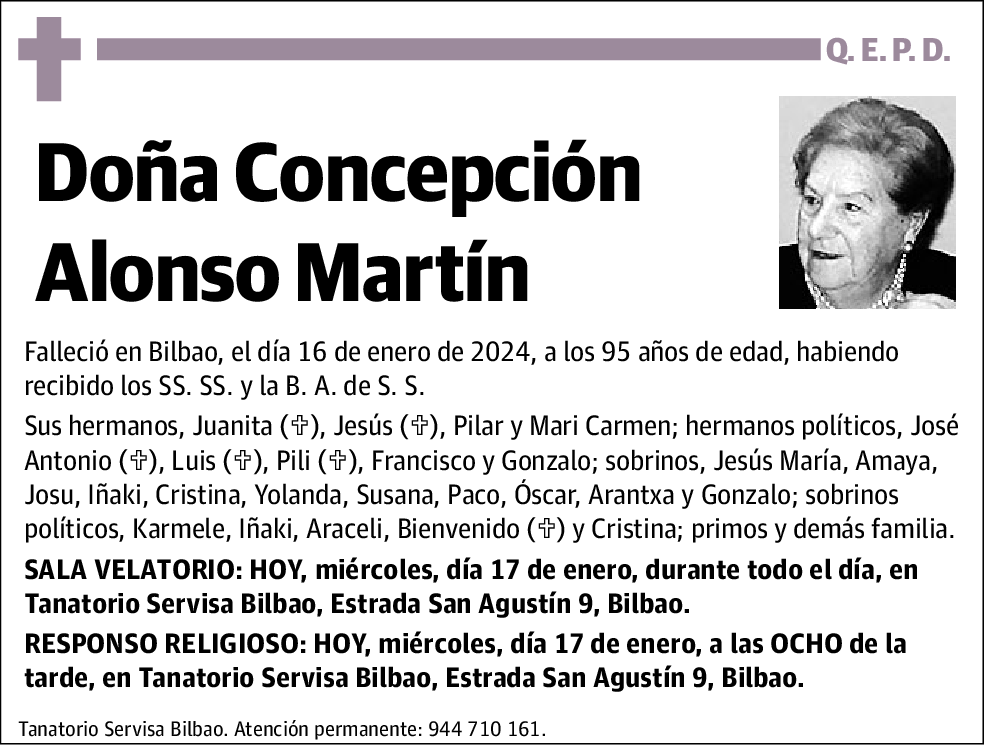 Concepción Alonso Martín