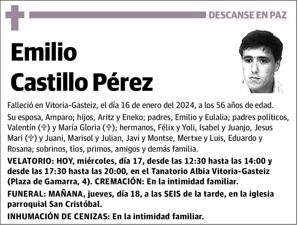 Emilio Castillo Perez