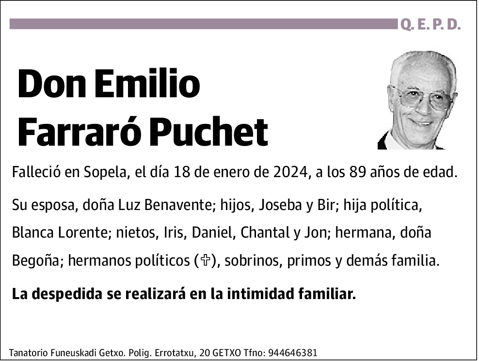 Emilio Farraró Puchet