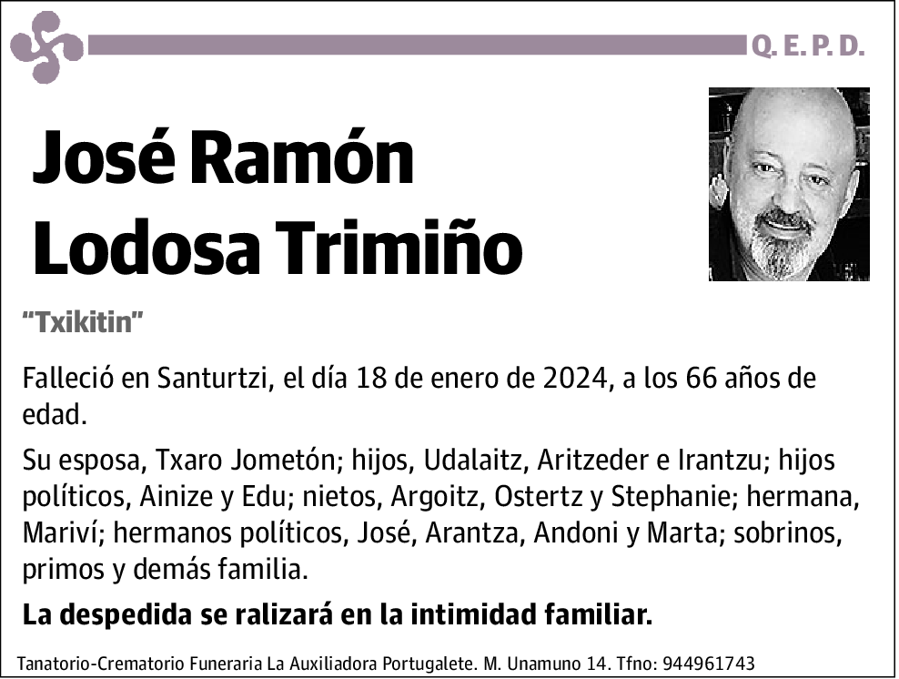 José Ramón Lodosa Trimiño