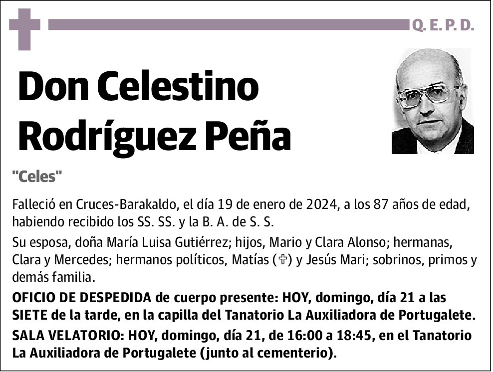 Celestino Rodríguez Peña