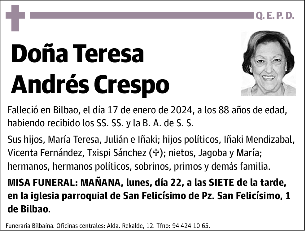 Teresa Andrés Crespo