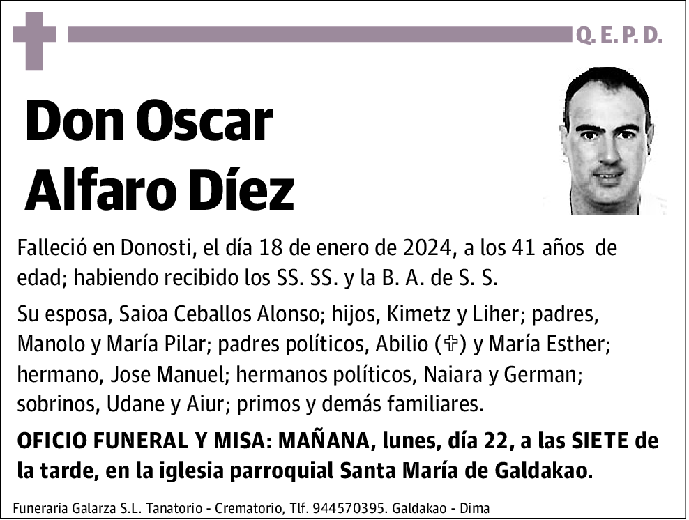 Oscar Alfaro Diez