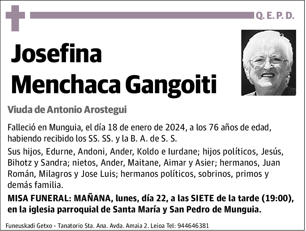 Josefina Menchaca Gangoiti