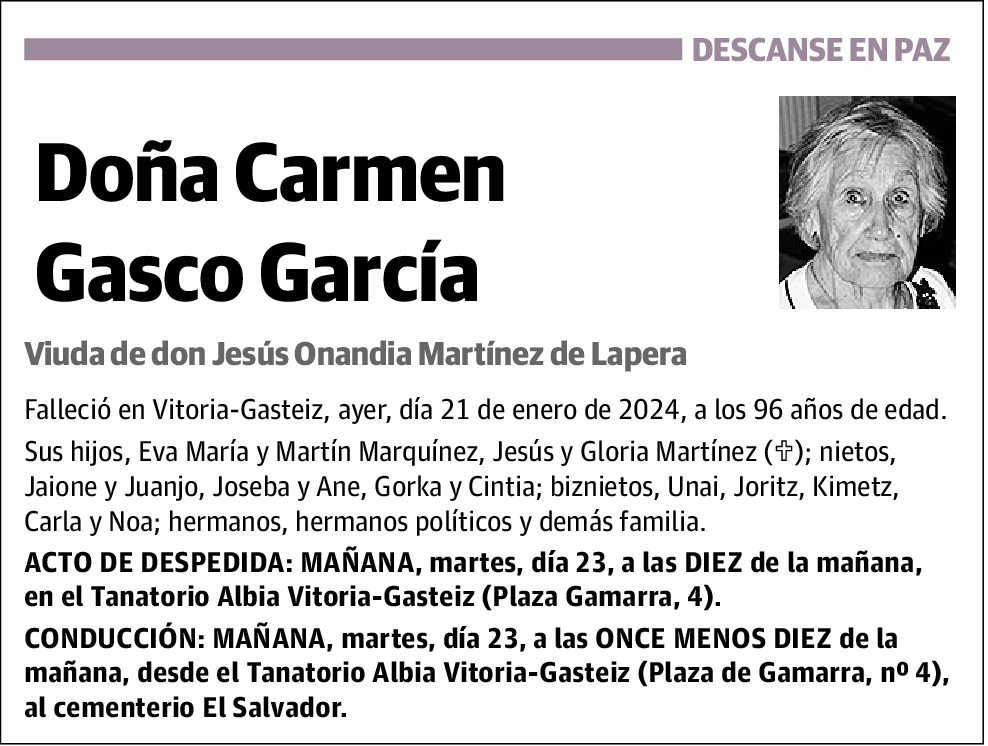 Carmen Gasco García