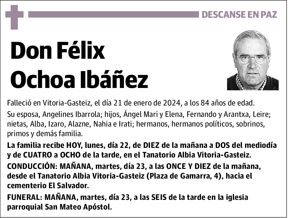 Félix Ochoa Ibáñez