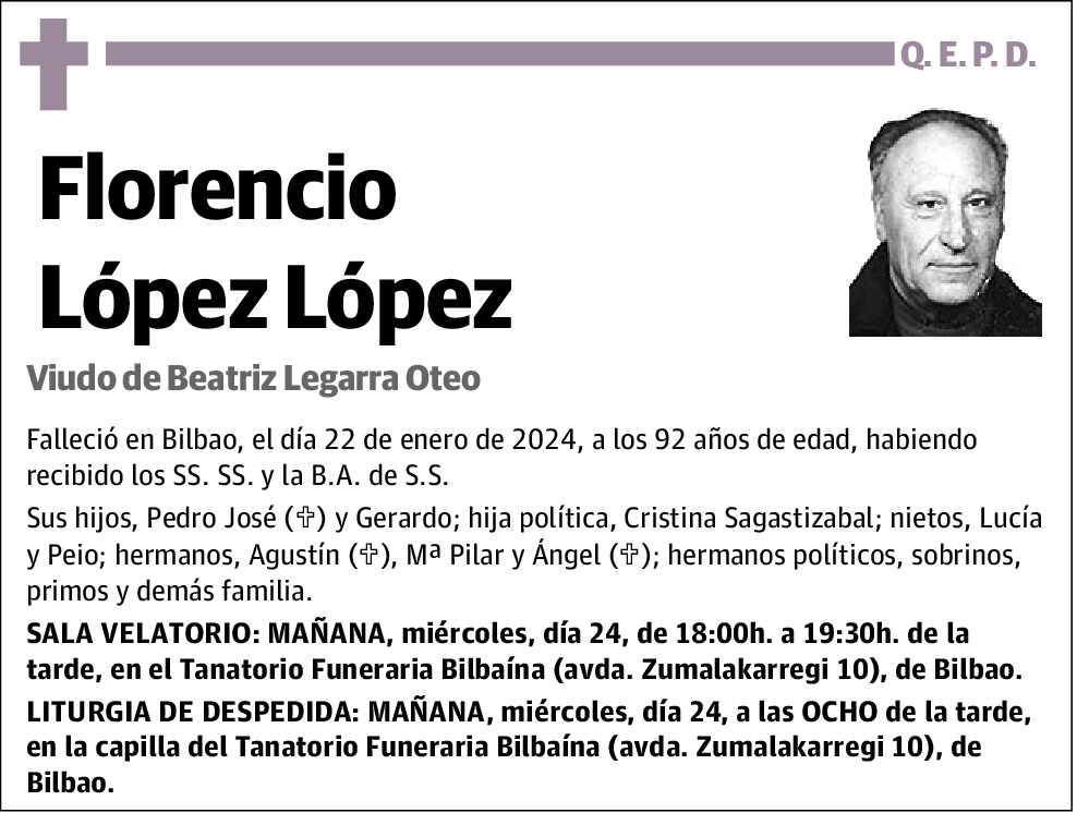 Florencio López López