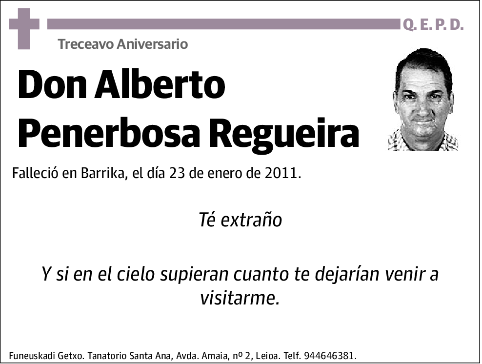 Alberto Penerbosa Regueira