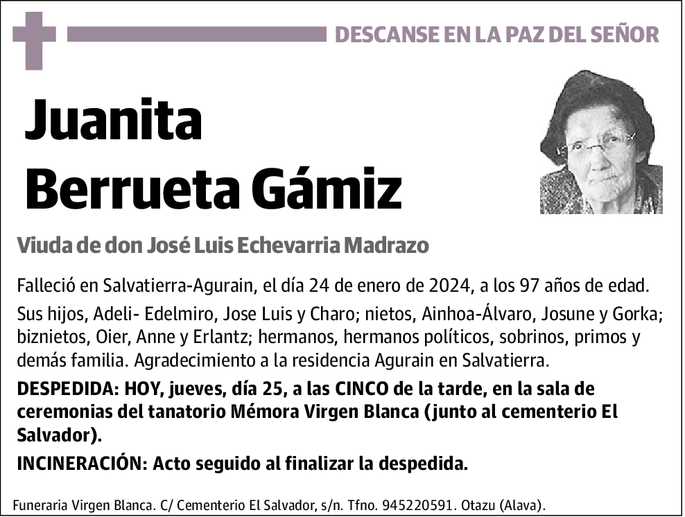 Juanita Berrueta Gámiz