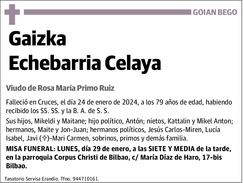 Gaizka Echebarria Celaya