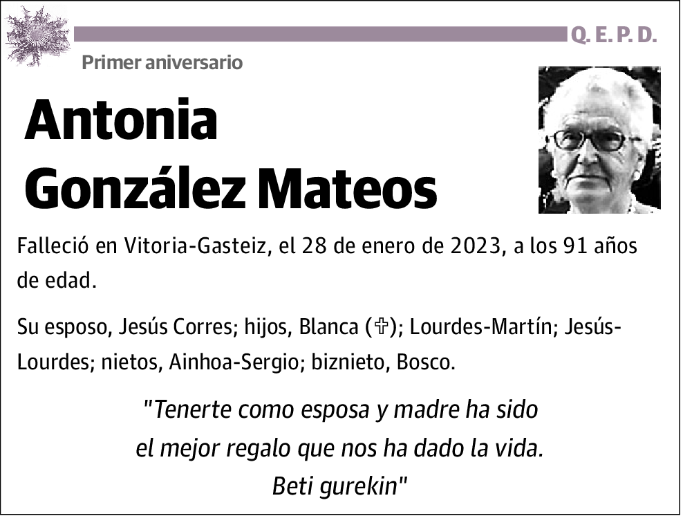 Antonia González Mateos