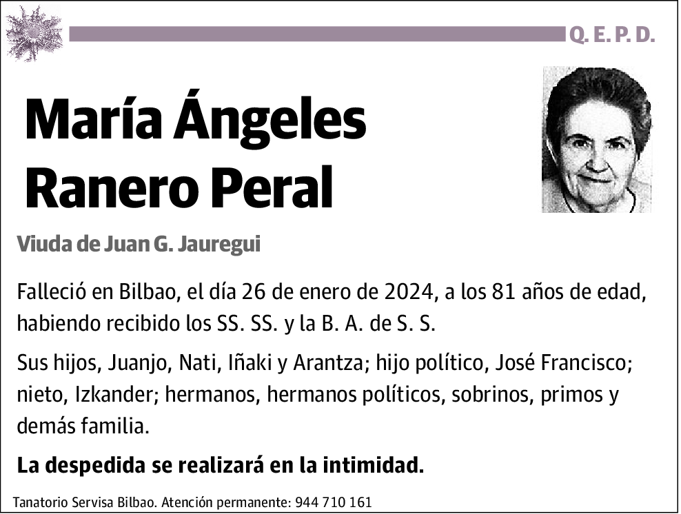 María Ángeles Ranero Peral