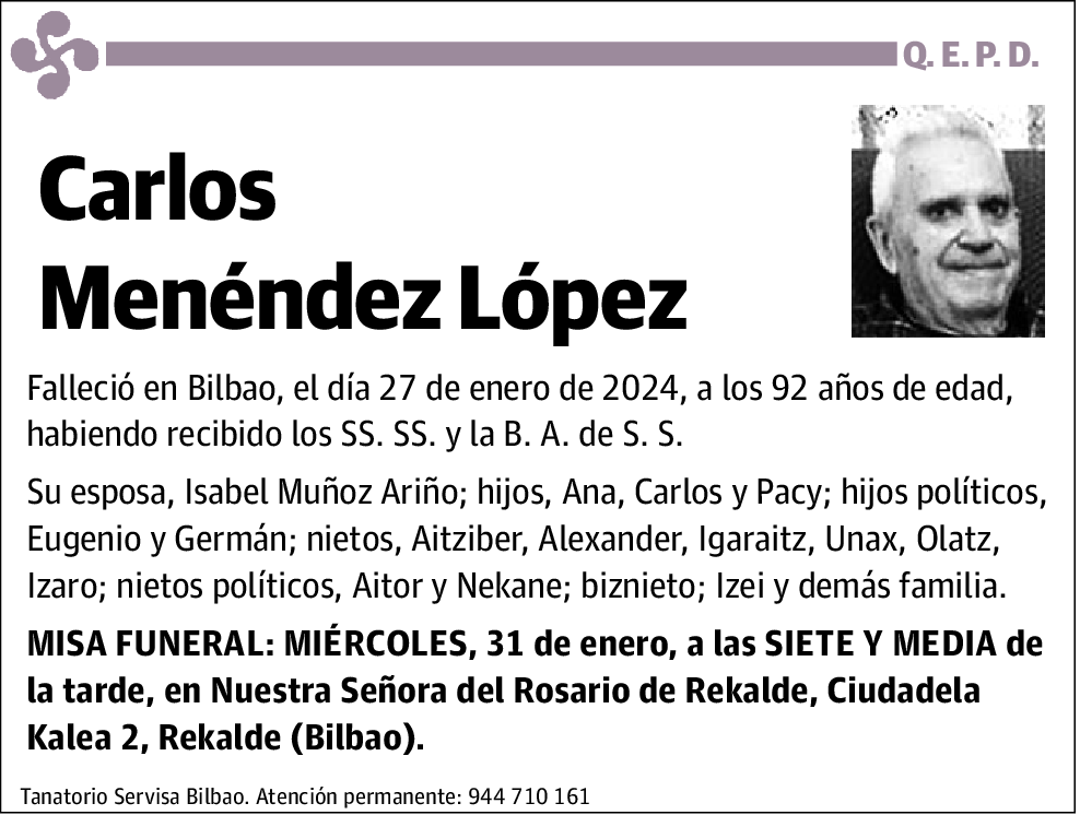 Carlos Menéndez López