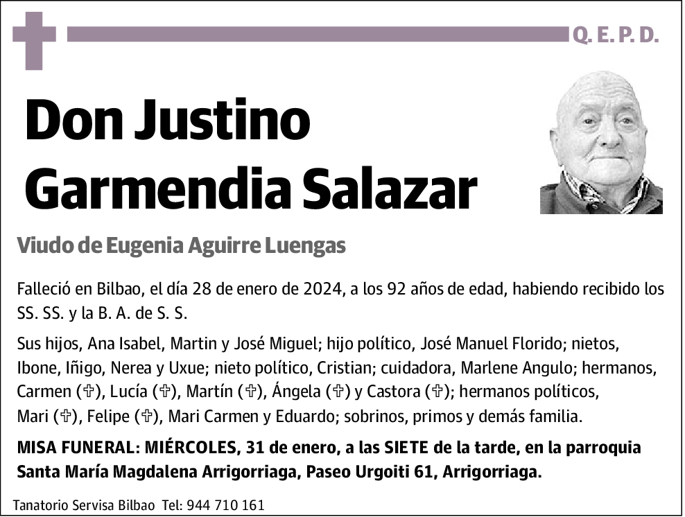 Justino Garmendia Salazar