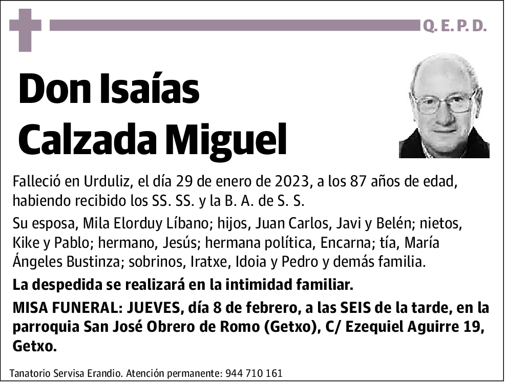 Isaías Calzada Miguel