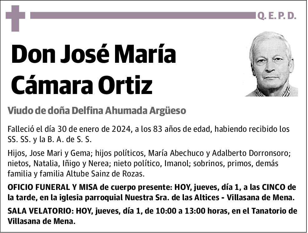 José María Cámara Ortiz