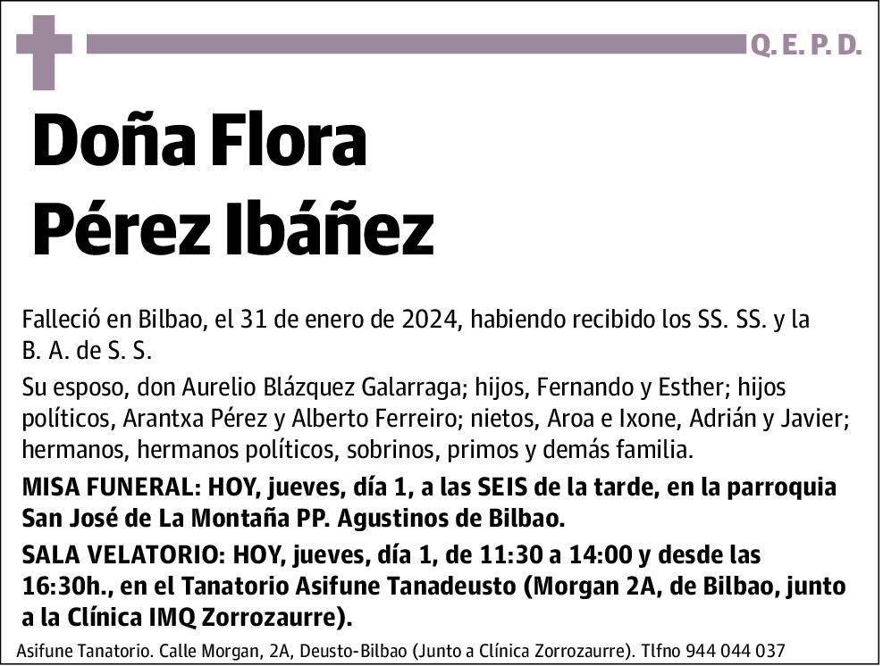 Flora Pérez Ibáñez