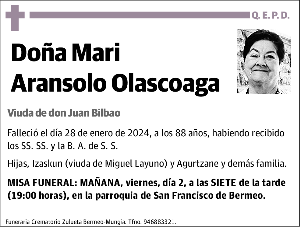 Mari Aransolo Olascoaga