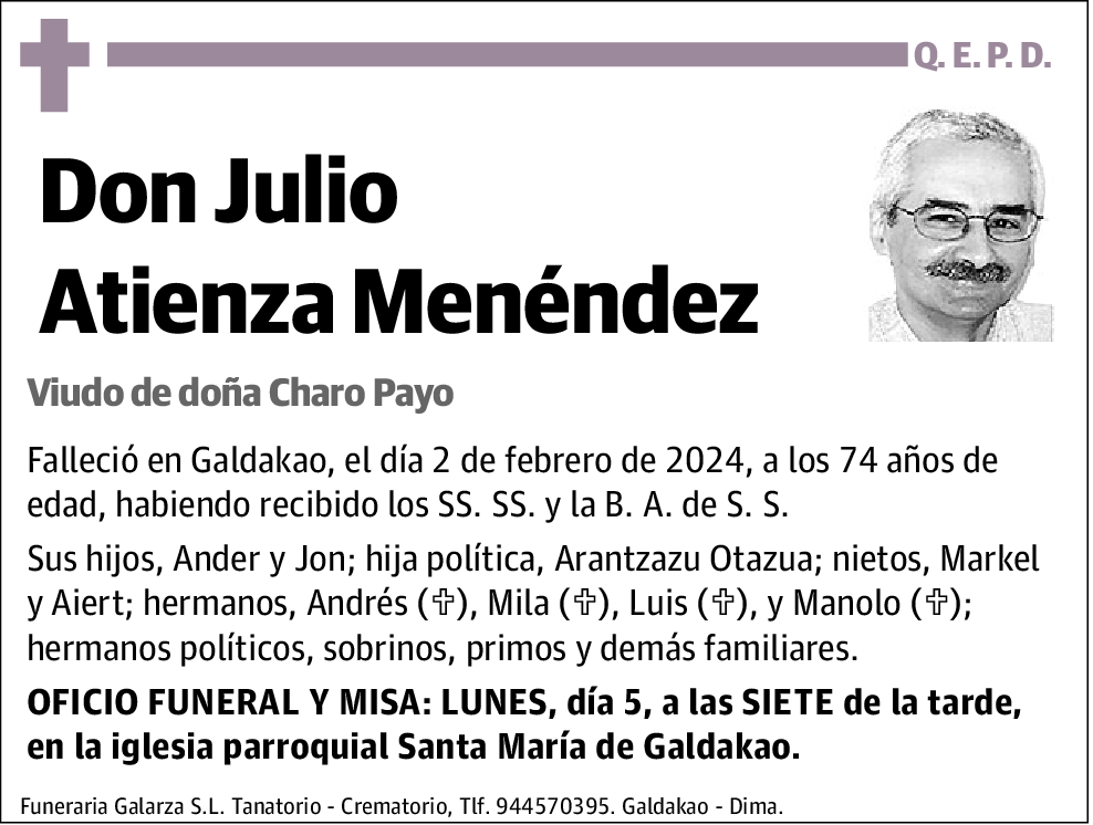 Julio Atienza Menéndez