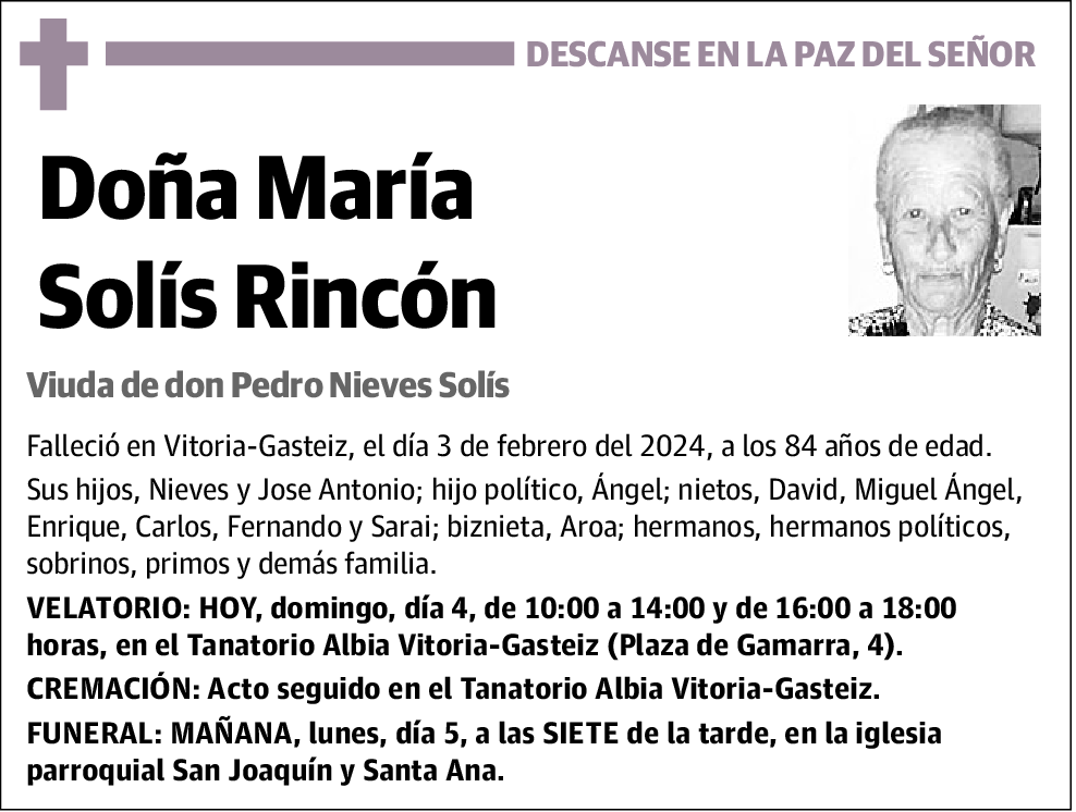 María Solís Rincón