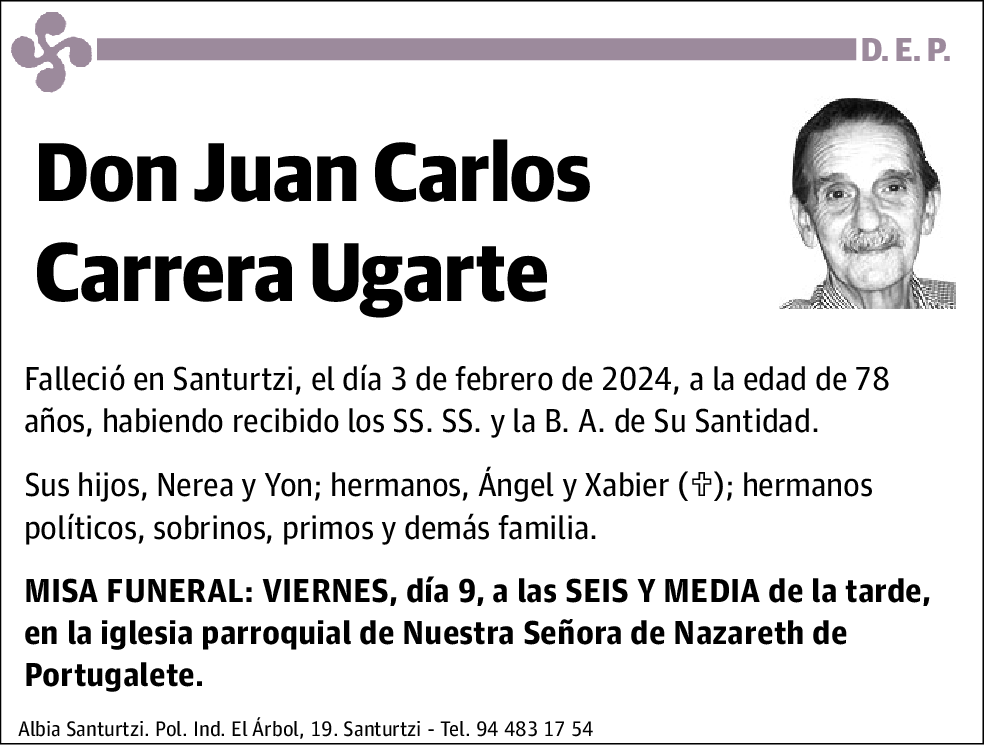 Juan Carlos Carrera Ugarte