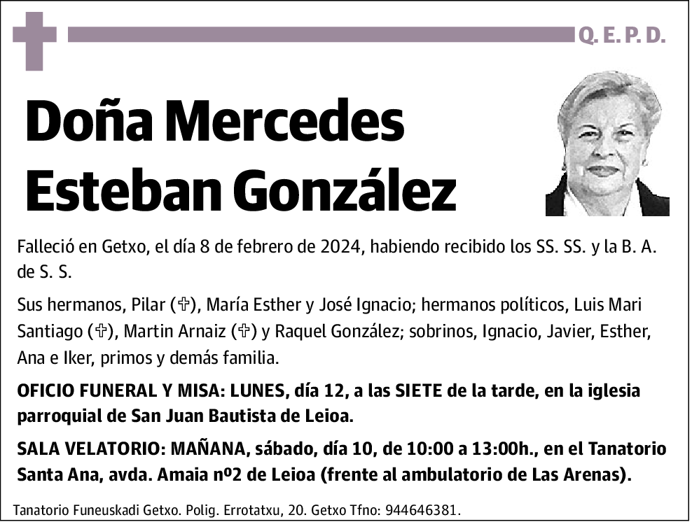 Mercedes Esteban González