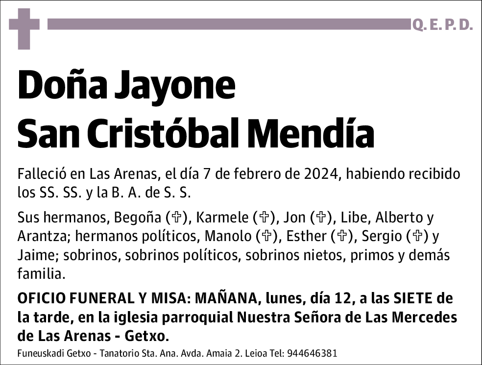 Jayone San Cristóbal Mendía